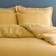 Dunelm Alston Waffle Duvet Cover Yellow (220x230cm)