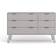 Core Products Augusta Grey 3 Plus 3 Chest of Drawer 119.3x73.6cm