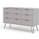 Core Products Augusta Grey 3 Plus 3 Chest of Drawer 119.3x73.6cm