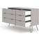 Core Products Augusta Grey 3 Plus 3 Chest of Drawer 119.3x73.6cm