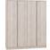 SECONIQUE Malvern Urban Snow Beige Wardrobe 151x180cm