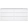 Furniture To Go Naia Wide White Chest of Drawer 153.7x70.1cm
