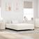 vidaXL Creme Mittelhart 140x200x20 cm Stoff Taschenfederkernmatratze
