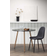 Ebuy24 Polar Black Spisebord 90x90cm