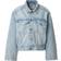 Monki Oversized Denim Jacket - Light Blue Wash