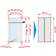 TESA Insect Screen Curtain with Magnets for Balcony and Patio Doors 2.0m x 0.8m