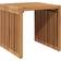 vidaXL Trädgårds 45x42.5x45 cm Massivt Teak Sidobord
