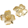 Shein Flower Decor Stud Earrings Valentines
