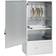 vidaXL Forno Affumicatore BBQ Trucioli Legno 44.5x29x83 cm Acciaio Inox