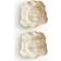 H&M Stor Bakke I Terrakotta Beige Serveringsbakke 22.9cm