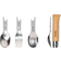 Opinel Taschenmesser PICNIC PLUS 4-teiliges Messer Besteckset 19.2cm