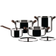 Alessi Edo Cookware Set with lid 7 Parts