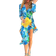 Mollyogmy Valentin Studio Senorita Watercolour Dress - Blue