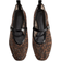 H&M Mesh Mary Jane - Brown/Leopard Print