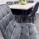 Kosy Koala 6 Seater Grey and Black Dining Set 77x117cm 7pcs