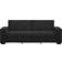 vidaXL 4105035 Black Soffa 220cm 3-sits