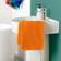 Elements Stripe Guest Towel Orange