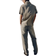 H&M Regular Fit Linen-Blend Trousers - Sage Green