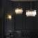 Endon Lighting Marietta Antique Brass/Clear Pendellampa ∅ 40cm
