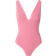 Understatement Plunge Swimsuit Baddräkt Dam - Rosa