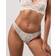 Understatement Lace Mesh Bikini Briefs - Cream