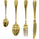 Symple Stuff Harrod Gold Cutlery Set 16pcs