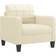 vidaXL 3201339 Cream Soffa 198cm 3st 6-sits