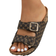 Shein Women's Fashionable Casual Outdoor Beach Double Buckle Slip-On Comfortable Flat Sandals