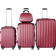 tectake Pucci Set of 4 - Burgundy