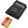 SanDisk Extreme microSDXC Class 10 UHS-I U3 V30 A2 190/130MB/s 256GB +Adapter