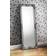 Julian Bowen Rococo Lean-to Dress Pewter Floor Mirror 80x170cm