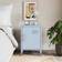Dunelm Helga Air Bedside Table 38x38cm