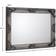 Julian Bowen Rococo Pewter Wall Mirror 110x80cm