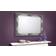 Julian Bowen Rococo Pewter Wall Mirror 110x80cm
