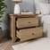 Dunelm Olney Oak Bedside Table 40x63cm