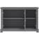 GFW Honiton Narrow Grey Sideboard 116.1x74.4cm