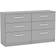 Birlea Lynx Grey Chest of Drawer 127.5x74.3cm