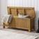 Julian Bowen Caleb Medium Wood Storage Bench 110x45cm