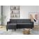 Loft24 Bäddsoffa Hartford II 213 x 153 x 82 cm Soffa