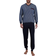 Götzburg Men's V-Neck Pyjamas - Blue Dark Uni