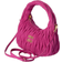 Miu Miu Wander Quilted Suede Bag - Fuchsia