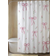 Shein 1 Piece Beautiful Pink Floral Bow Printed Shower Curtain with 12 Hooks, Mildew Resistant & Waterproof, Bathroom Decoration, Modern Style Bathroom Partition Window Curtain, No Drilling Required, 72*72 Inch, Summer