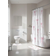 Shein 1 Piece Beautiful Pink Floral Bow Printed Shower Curtain with 12 Hooks, Mildew Resistant & Waterproof, Bathroom Decoration, Modern Style Bathroom Partition Window Curtain, No Drilling Required, 72*72 Inch, Summer