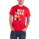 The Stone Roses Stacked Band Logo T-shirt - Red