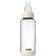 Bibs Glass Baby Bottle Round Silicone 240 ml Medium Flow Ivory