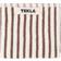 Tekla Guest Brown Guest Towel Brown, White (30x50cm)