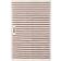 Tekla Guest Brown Guest Towel Brown, White (30x50cm)