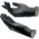 Hygostar Safe Light Disposable Nitrile Gloves 100 Pack - Black
