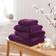 Dunelm Egyptian Cotton Bath Towel Purple (125x70cm)