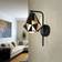 Eglo Carlton Black/Copper Wall light